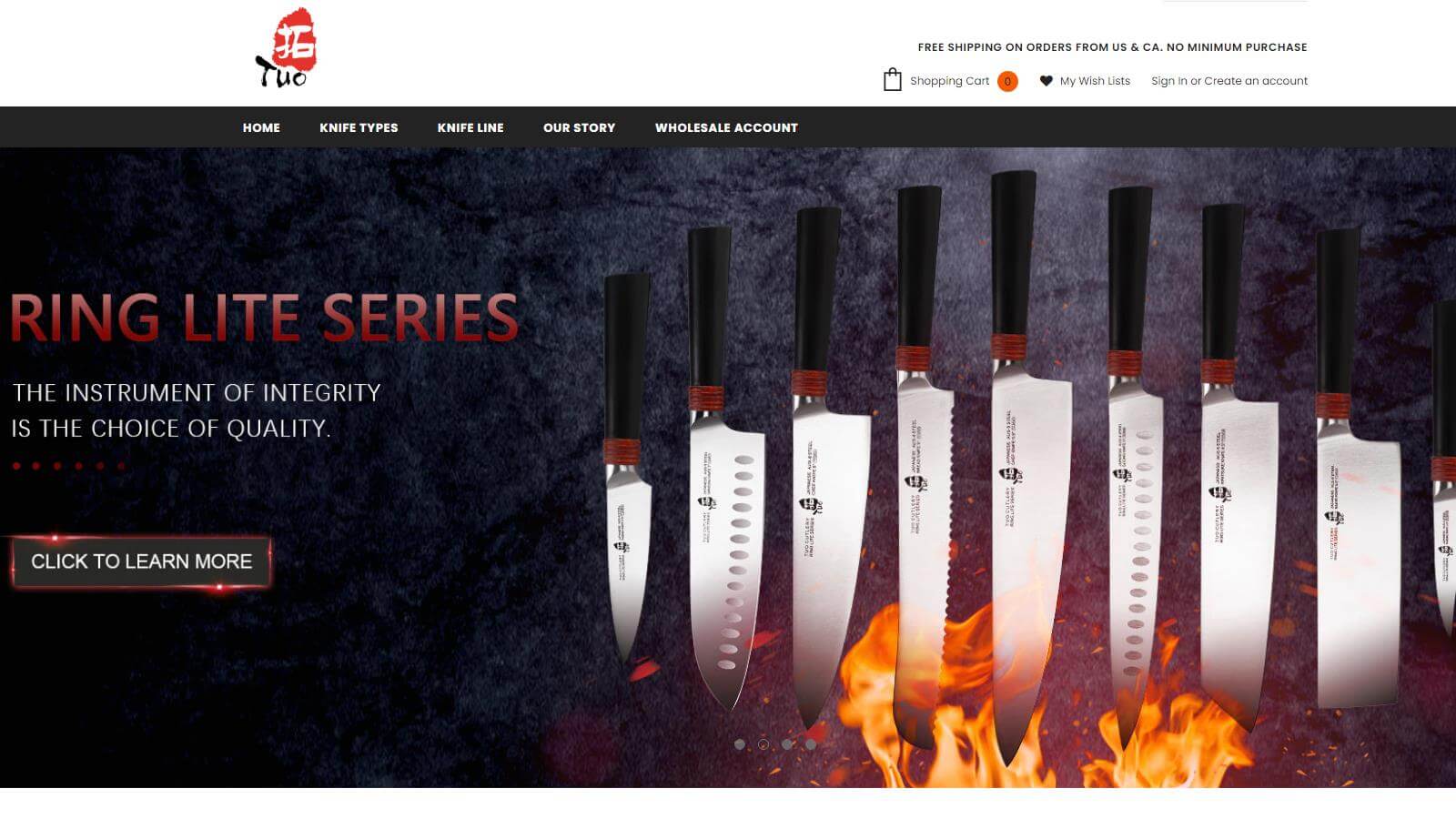TUO knife set